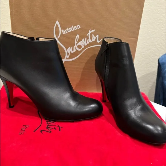 Christian Louboutin Belle 85 Calf Ankle boots - Picture 11 of 16